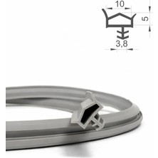 P 136 - 10  Ahşap Kapı Kasa Fitili 5mt