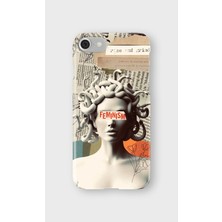 Lelia iPhone 6/6s Uyumlu Baskılı Şeffaf Telefon Kılıfı | Koleksiyon: Queenmode Femme