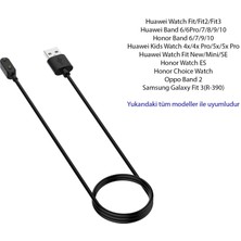 Ukscase Huawei Watch Fit/fit 2/fit 3 - Huawei Band 6/6 Pro/7/8/9/10, Honor Band 6/7/9/10 Uyumlu Şarj Standı