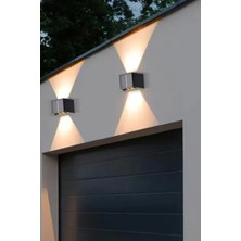 Gampus Çift Yönlü Lüx Bahçe Aydınlatması Güneş Enerjisi Ile Şarj Olan Çift Yönlü Loş Bahçe Aydınlatma 2ADET