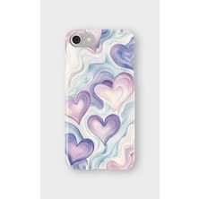 Lelia iPhone 7/8/se Uyumlu Baskılı Şeffaf Telefon Kılıfı | Koleksiyon: Pastelbloom Soft Series