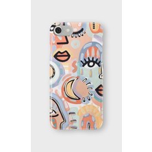 Lelia iPhone 7/8/se Uyumlu Baskılı Şeffaf Telefon Kılıfı | Koleksiyon: Oneline Essence