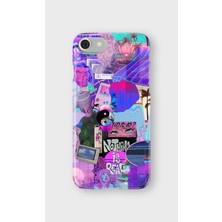 Lelia iPhone 6/6s Uyumlu Baskılı Şeffaf Telefon Kılıfı | Koleksiyon: Neondream District