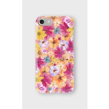 Lelia iPhone 7/8/se Uyumlu Baskılı Şeffaf Telefon Kılıfı | Koleksiyon: Floraluxe Botanica