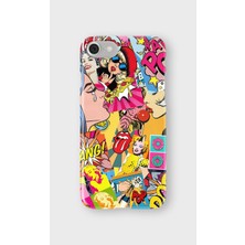 Lelia iPhone 6/6s Uyumlu Baskılı Şeffaf Telefon Kılıfı | Koleksiyon: Queenmode Femme