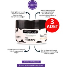 Morfose Milk Therapy Saç Maskesi 500 ml 3 Adet