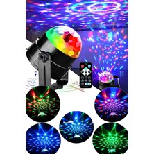 Gampus Disko Topu Kumandalı Sese Duyarlı Parti Işığı Uzaktan Kumandalı Disko Topu