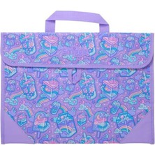 Smiggle Trailblazer Kitap Taşıma Çantası – Lila, Okul ve Günlük Kullanım