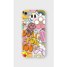 Lelia iPhone 6/6s Uyumlu Baskılı Şeffaf Telefon Kılıfı | Koleksiyon: Chromatica Aura