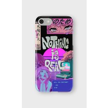 Lelia iPhone 6/6s Uyumlu Baskılı Şeffaf Telefon Kılıfı | Koleksiyon: Neondream District