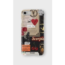 Lelia iPhone 7/8/se Uyumlu Baskılı Şeffaf Telefon Kılıfı | Koleksiyon: Zodiacmuse Celestia