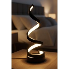 Gampus Geometrik Dekor LED Aydınlatma Şık Şirin Loş Masa ve Gece Lambası Ev Ofis Yatak Odası Aydınlatma