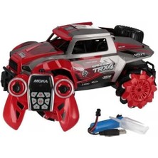 Toyska 2.4g Şarjlı Duman Atan Drift Özellikli Full Fonksiyon Uzaktan Kumandalı Araba – 1200 Mah - Kırmızı