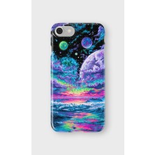 Lelia iPhone 6/6s Uyumlu Baskılı Şeffaf Telefon Kılıfı | Koleksiyon: Cosmicwhisper Skyset