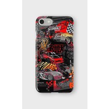 Lelia iPhone 6/6s Uyumlu Baskılı Şeffaf Telefon Kılıfı | Koleksiyon: Turboline Streetworks