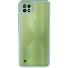 Die Grup  Realme C21 Kılıf Montreal Silikon Kapak - Turkuaz