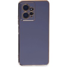 Die Grup  Xiamoı Redmi Note 12 4g Kılıf Volet Silikon - Mavi