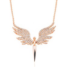 Katre46 925 Ayar Gümüş Mikail Meleği Kadın Kolye