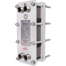 Tempus Phe Eşanjör 50.000 Kcal/h Isıtma Eşanjörü (Tempus R04-16 Plaka)