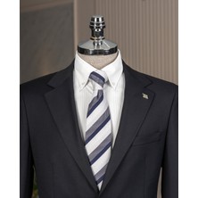 Italyan Stil Slim Fit 4 Drop Ceket Pantolon Takım Elbise Lacivert T14774