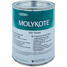 Dupont Molykote 3451 Rulman Gresi 1kg | Kimyasala Dayanıklı, Ptfe Katkılı
