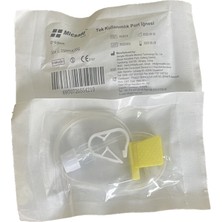 Micsafe Port Iğnesi Huber Iğne 15MM x 20G