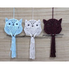 Katre46 Baykuşlu Düş Kapanı Dekoratif Hediyelik