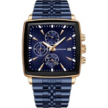 Chaperone Lacivert Çelik Kordon Erkek Kol Saati L-C002215