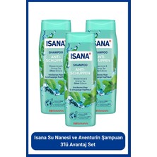 Isana Su Nanesi ve Aventurin Şampuan 3'lü Avantaj Set