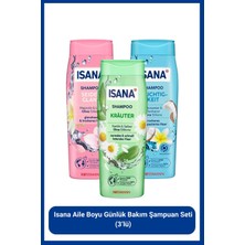 Isana Aile Boyu Günlük Bakım Şampuan Seti 3'lü