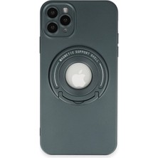 Die Grup  Iphone 12 Pro Max Kılıf Lukka Magneticsafe Kapak - Koyu Yeşil