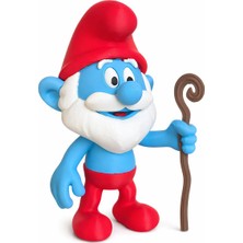 🧙‍♂️ Kırmızı Şapkalı Bastonlu Cüce Figürü – Dekoratif Koleksiyon Biblosu