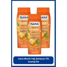 Isana Marula Yağı Şampuan 3'lü Avantaj Set