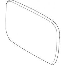 TŞT Volvo S40 S70 850 Ayna Camı Isıtmalı Sol 1996- (Oem No:  30865852)