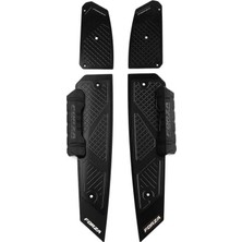 Moto Express Honda Nss FORZA250 Alüminyum Metal Alt Basamak Ayaklık Paspas Seti
