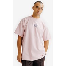 Decathlon Yetişkin Kısa Kollu Tişört - Pembe - Heritage