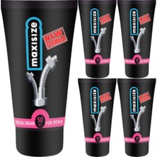 Maxisize 5 Adet Erkeğe Özel En-Boy-Hacim Bakımı Kremi 50 ml
