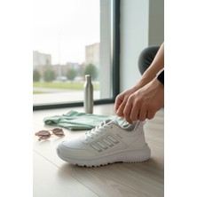 Enoch Unisex Hafif Tabanlı Bağcıklı Yürüyüş ve Koşu Ayakkabısı Günlük Sneaker