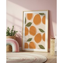 Fuart.Co Kayısılar Dijital Baskı Posteri (Çerçevesiz) Çocuk Odası Için Poster Nufu