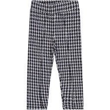 Civil Girls Kazayağı Desen 2-5 Yaş Tayt - Siyah 2-3 Yaş