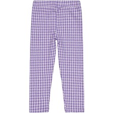 Civil Girls Kazayağı Desen 10-13 Yaş Tayt - Lila 10-11 Yaş