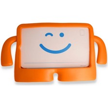 Magicool Samsung Galaxy Tab A9 Plus Kılıf Karakter Tablet Silikon - Turuncu