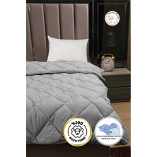 Yasetex Tasarım Tek Kişilik Yün Yorgan ve Yastık Seti 155X215 - %100 Doğal Merinos Uyku Seti