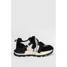 Lufian Kadın Yoko Sneaker Ayakkabı 121230049 Siyah