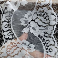 Karaaslan Sakallı Dantel 18 cm Beyaz A546-DANTEL-ELIŞI-TERZ-DIKIŞ-MODA-KOMBIN