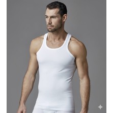 Eros Erkek Pamuklu Compact Arkası Çapraz Sporcu Atleti 2'li Paket ERS002