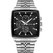 Chaperone Gümüş Çelik Kordon Erkek Kol Saati L-C002214