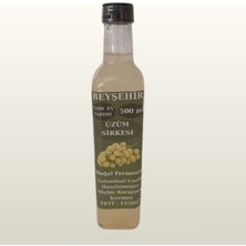 Çörekotacı Beyşehir Yeşil Üzüm Sirkesi, %100 Ev Yapımı, Katkısız, Doğal Fermente, 500 ml