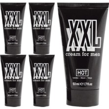 Hotxxl 5 Adet Erkeğe Özel En-Boy-Hacim Bakımı Kremi 50 ml