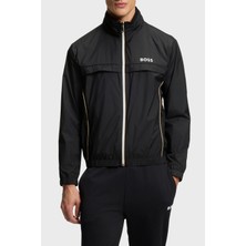 Boss Logolu Regular Fit Dik Yaka Su İtici Mont Erkek MONT 50551069 001